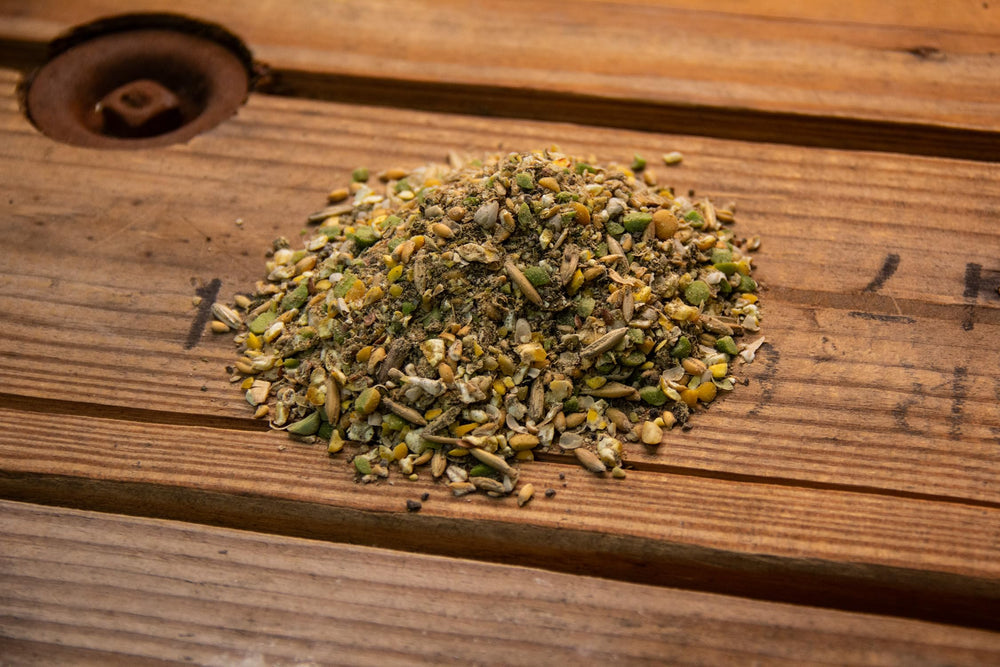 New Country Organics granos molidos sin soja para una dieta orgánica estable.