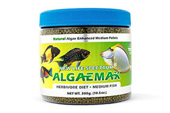 New Life Spectrum AlgaeMax Medio gránulos, para acuario, realza color y digestión de peces herbívoros