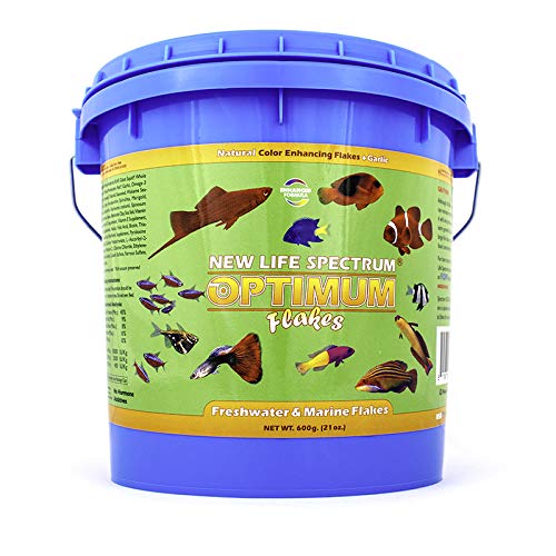 New Life Spectrum Optimum Flakes en lata Naturox: alimento para acuarios, color y salud de los peces