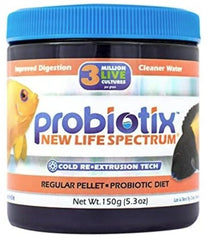 New Life Spectrum Probiotix Regular granulos 1mm para salud digestiva de peces y mejor absorción