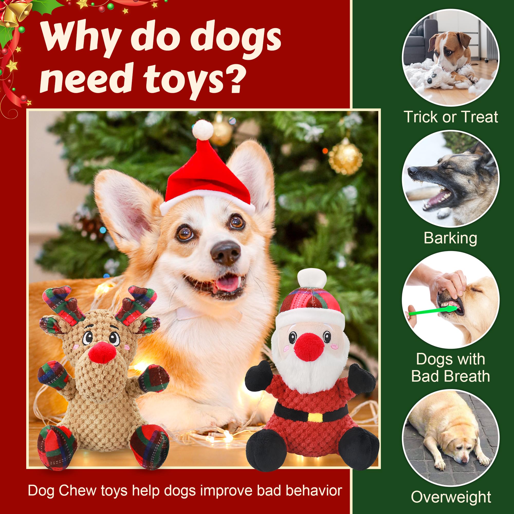 Juguete plush Newget cómodo para cachorros y perros pequeños con sonidos.