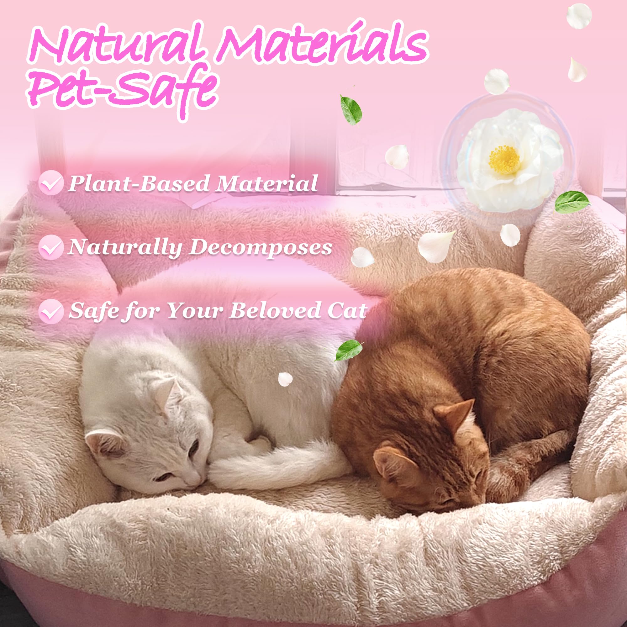 NEWKE aroma té blanco mejora frescura del aire y baño del gato