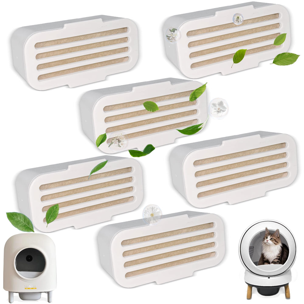 NewKe bloque desodorizante para PetSafe ScoopFree, difunde aroma suave y controla olores.