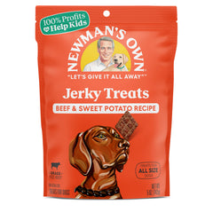 Premios de Newman's Own para perros: tiras de carne seca para entrenamiento.