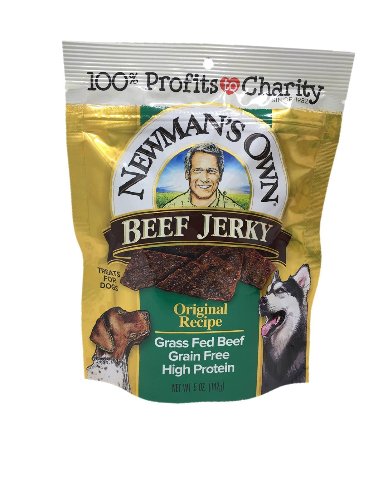 Newman's Own opción sin gluten para perros, snack sin granos para entrenar.