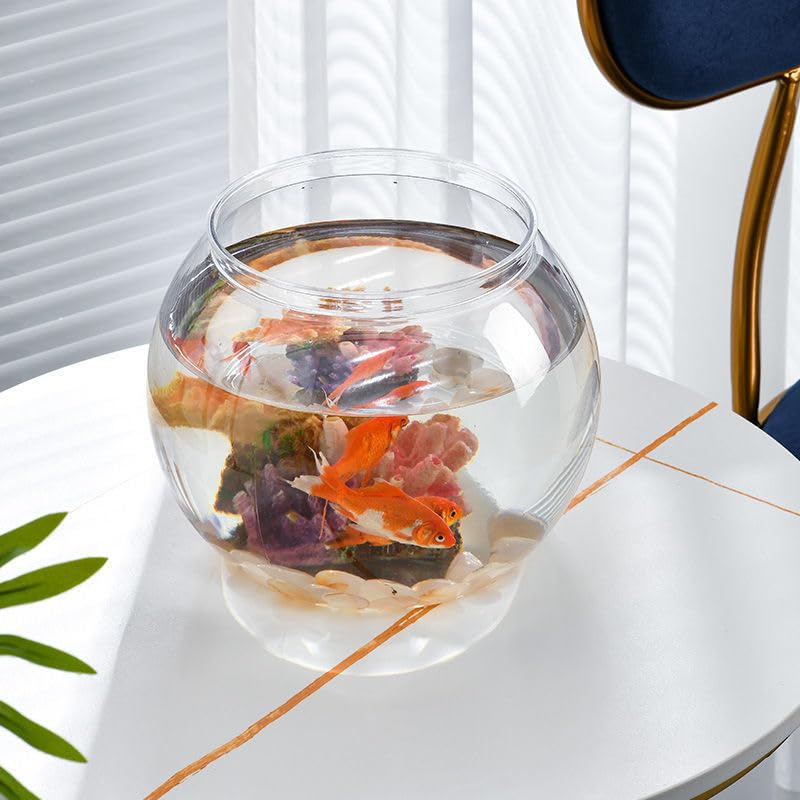 Newpol acuario con plantas decorativas y piedras incluidas