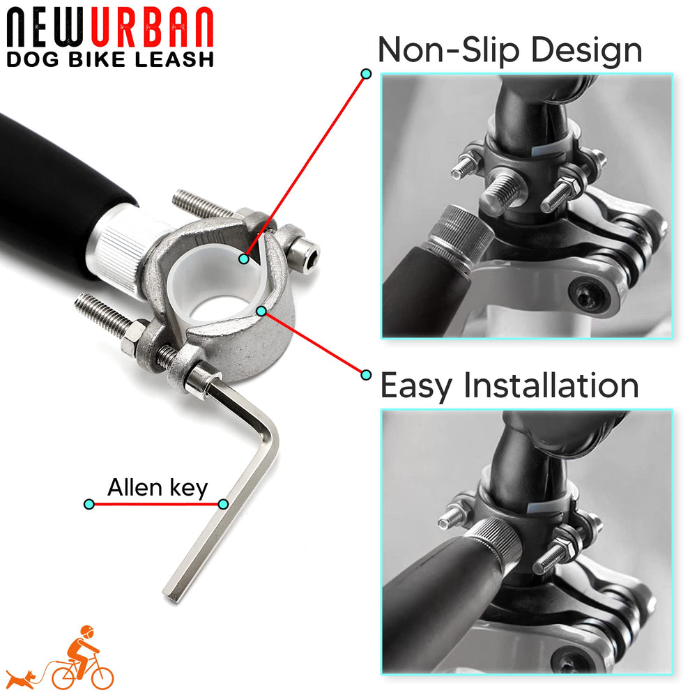 NEWURBAN detalle de amortiguación, control suave durante el paseo en bici.