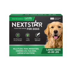 NEXTSTAR garrapata para perros en aplicación tópica rápida y fácil.