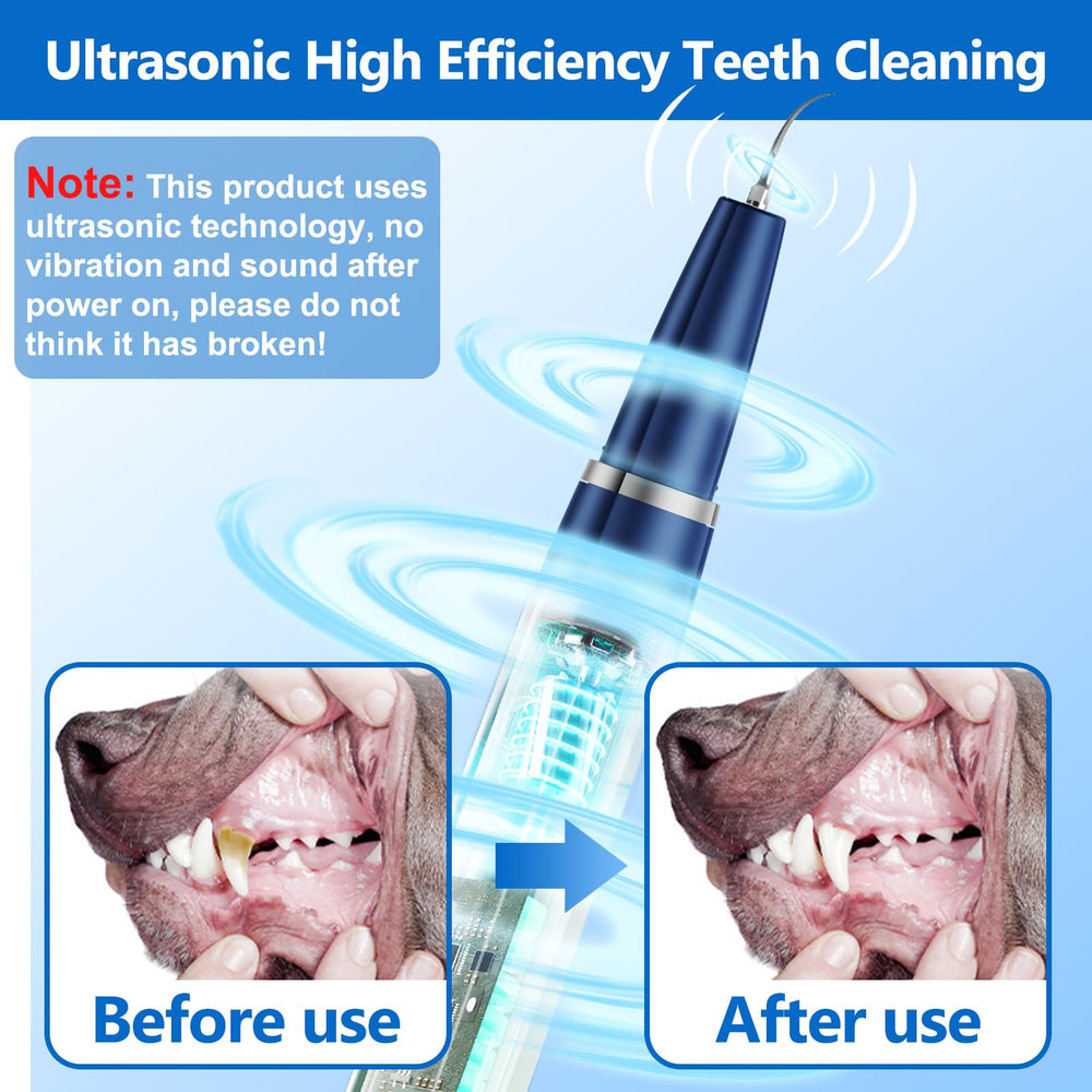 Ni-SHEN kit limpieza dientes para perros y gatos, herramientas completas