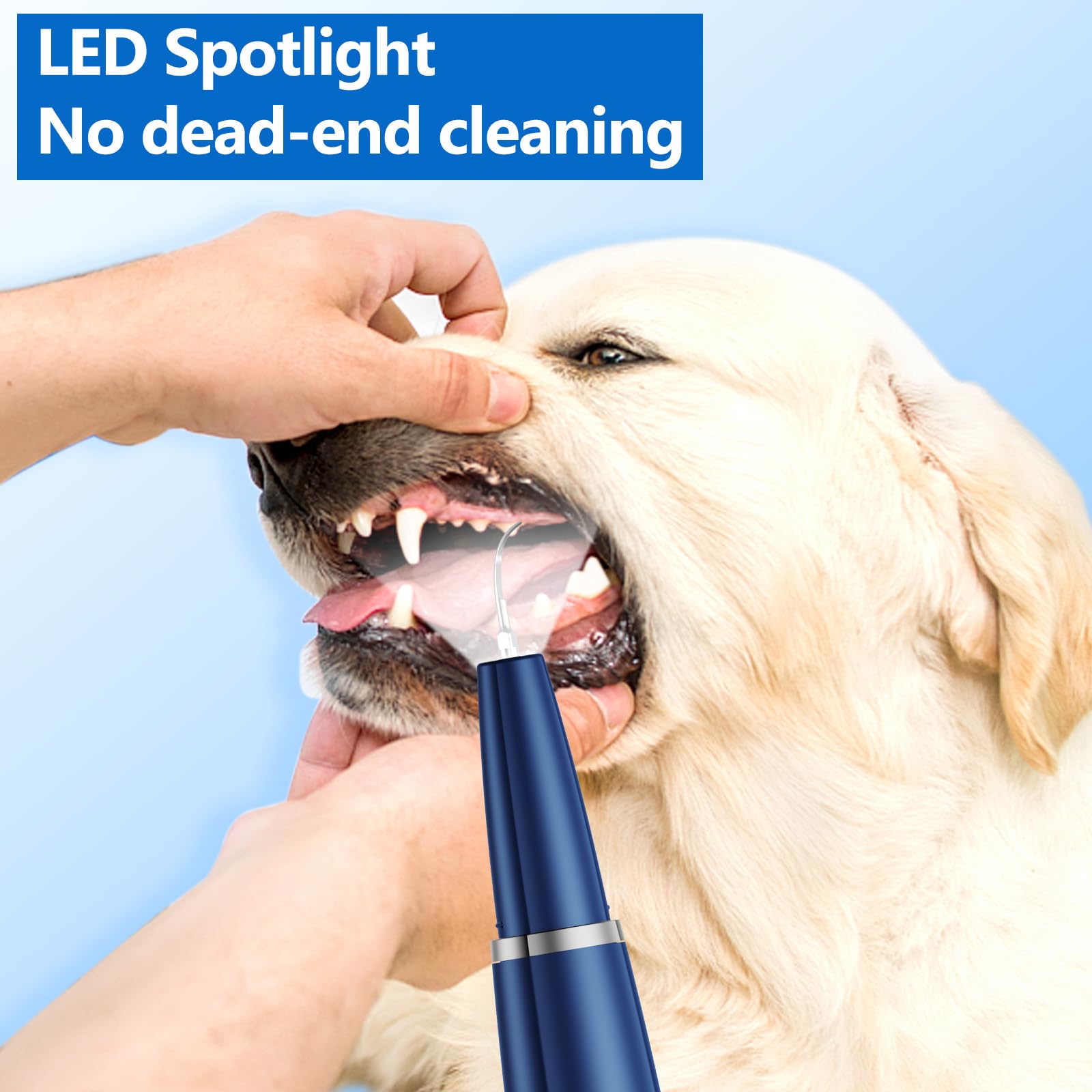 Ni-SHEN modo suave de limpieza dental, uso cómodo para mascotas