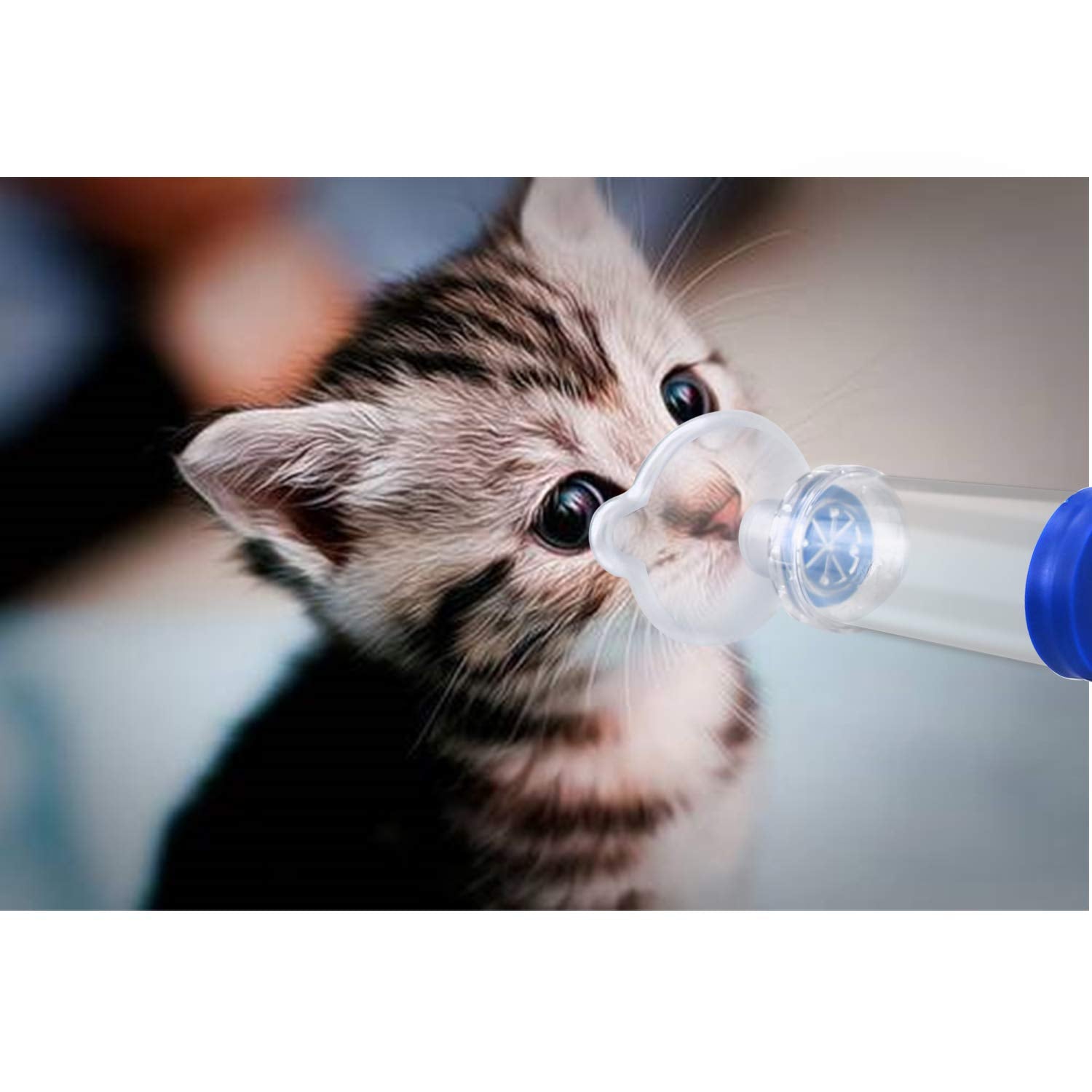 Nicehel espaciador incluye dos mascarillas para gatos y perros