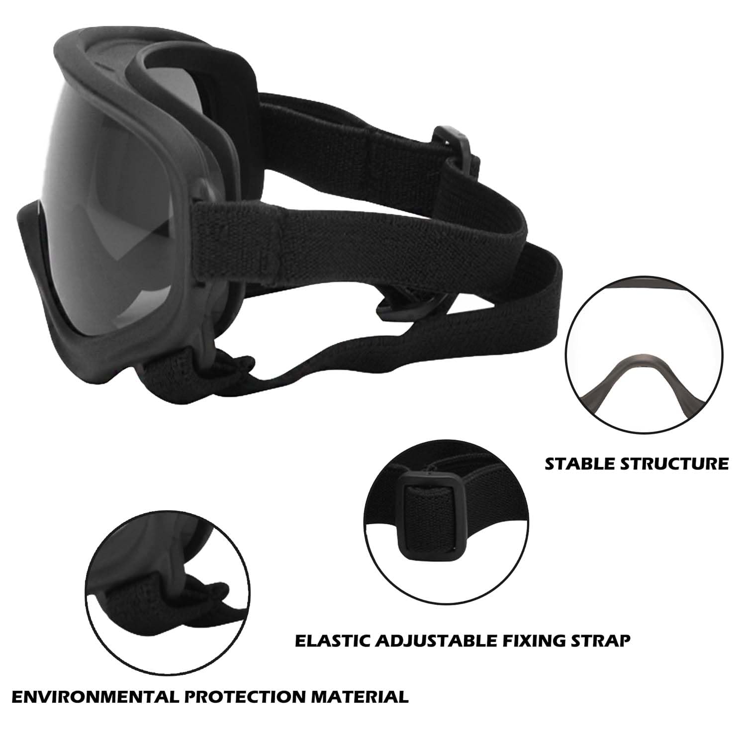 Nicerinc Pet Doggles: protección UV400 para ojos caninos