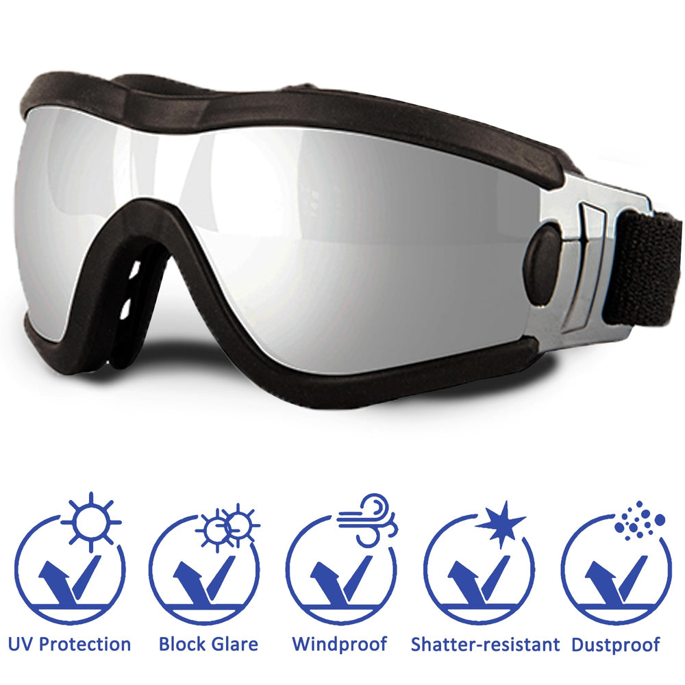 Lentes PC NICERINC PET con protección ultravioleta para ojos del perro.