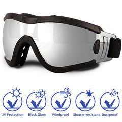 Lentes PC NICERINC PET con protección ultravioleta para ojos del perro.