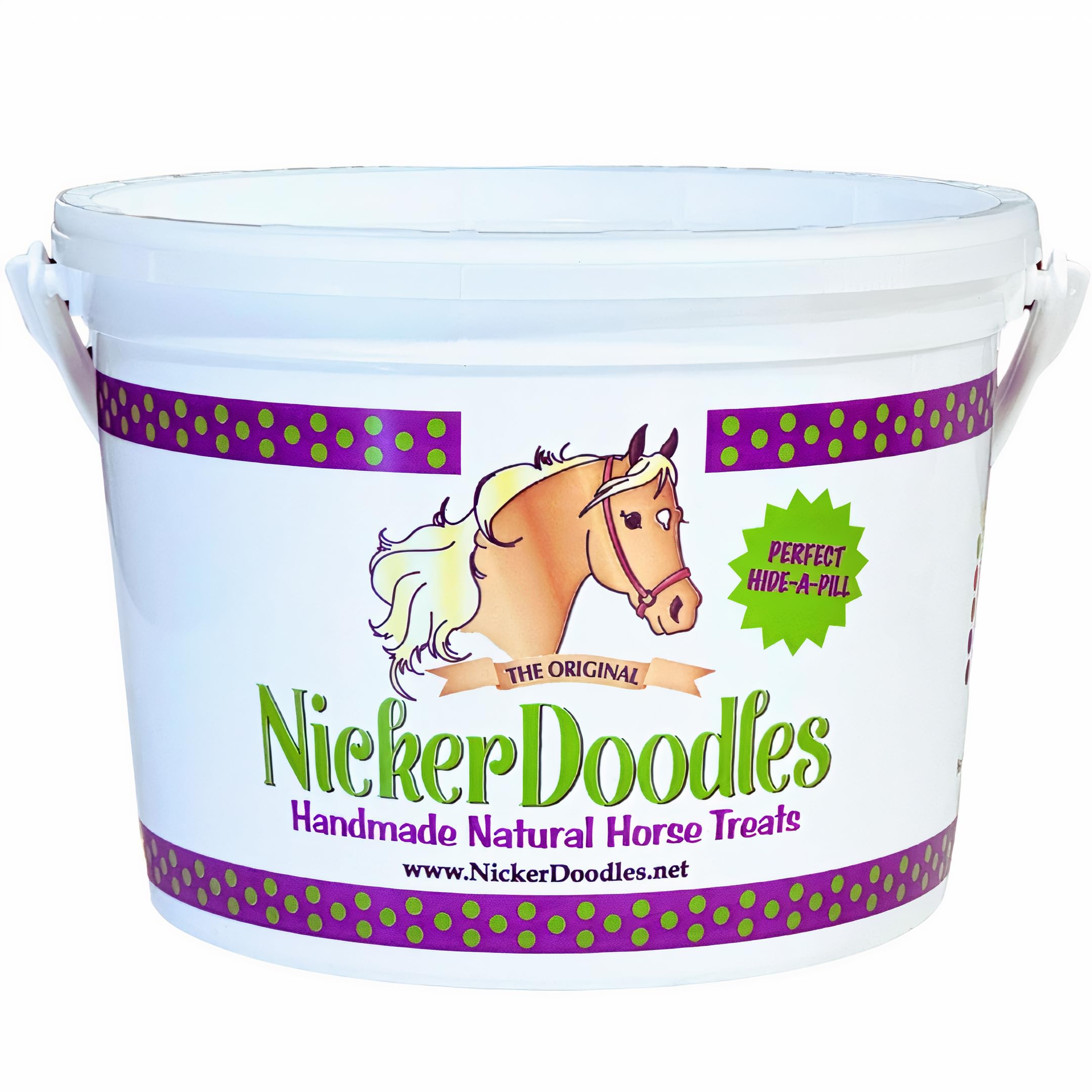Nickerdoodles balde 2 libras: golosinas suaves para facilitar la administración de medicamentos.