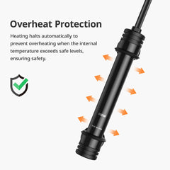 NICREW 200W, elemento de calentamiento rápido para una temperatura estable