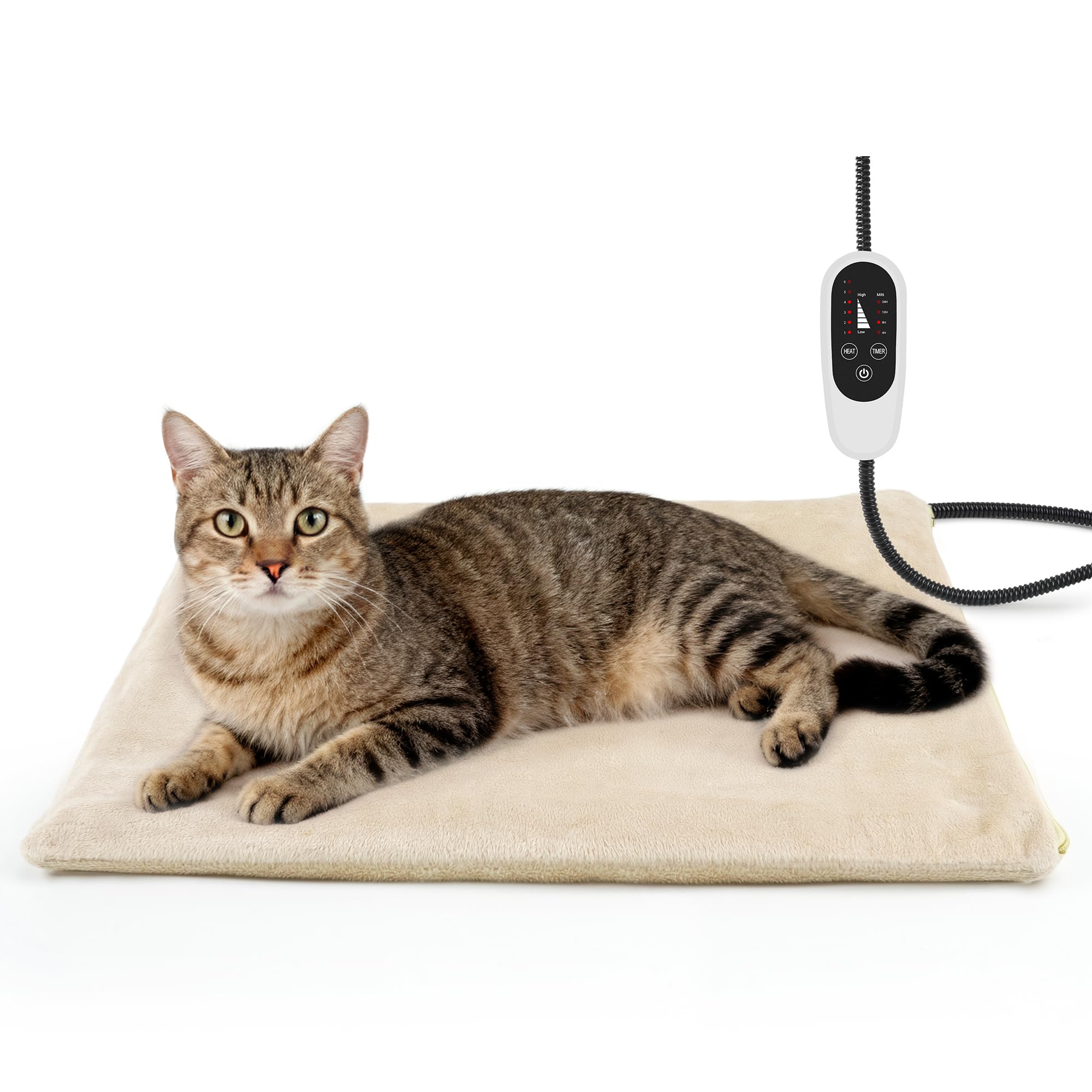 NICREW almohadilla calor gato, superficie descanso cómodo para tu mascota