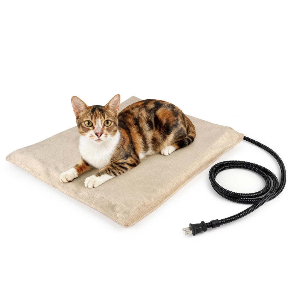 Cama termica NICREW para perros y gatos, confort cálido y seguro.