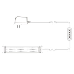 NICREW conector barril 5-24V: compatible con tiras LED de canal único.