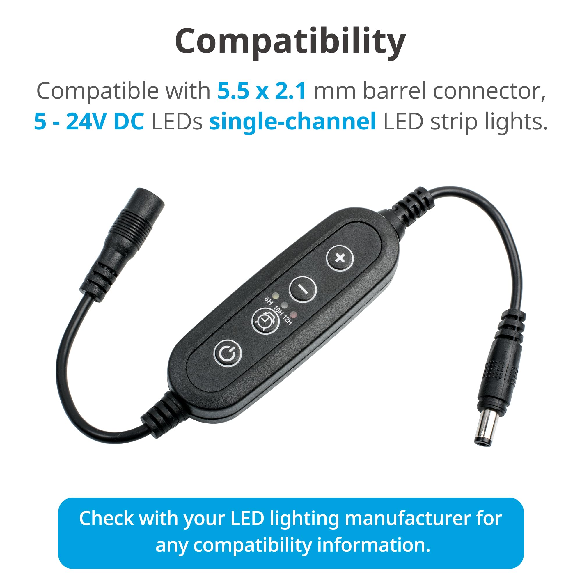 NICREW control luz encendido apagado: modo sencillo para encender o apagar la iluminación.