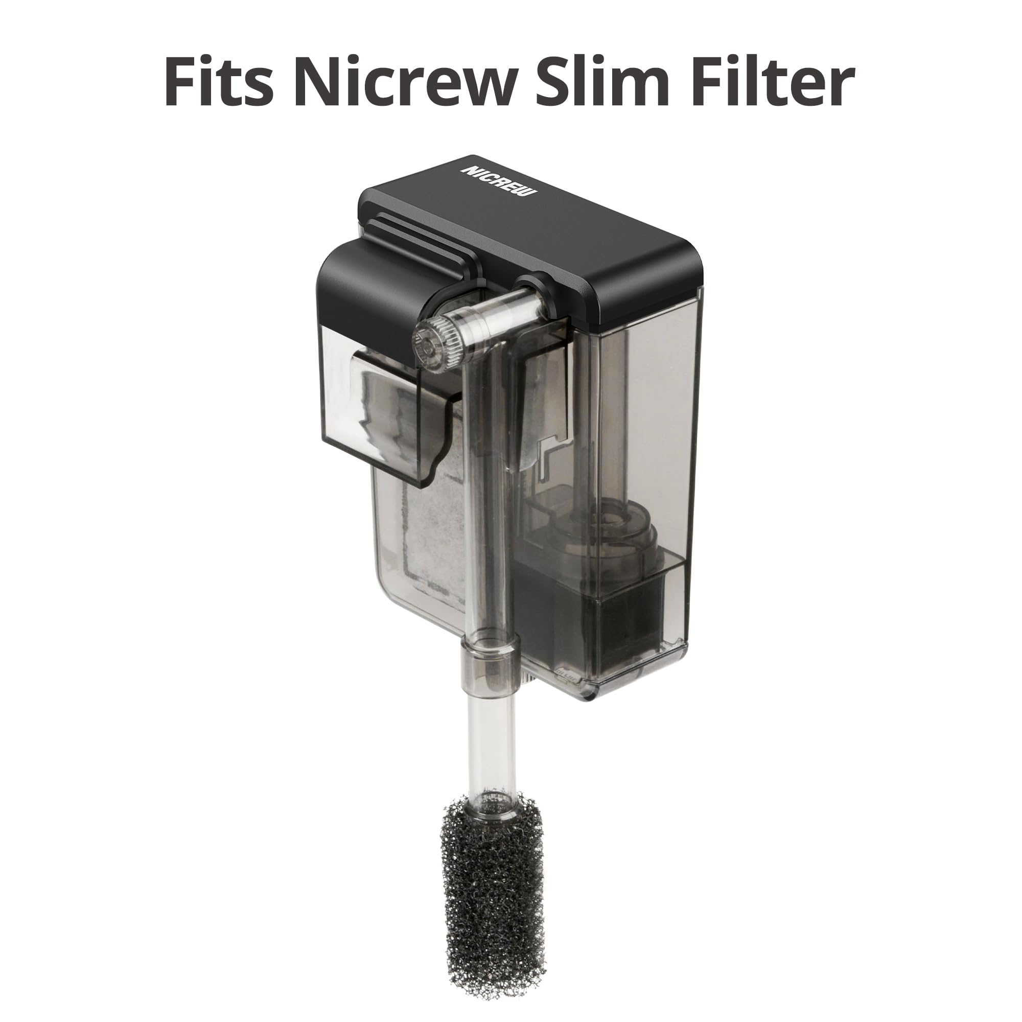 Esponjas de entrada NICREW para flujo suave y protección.