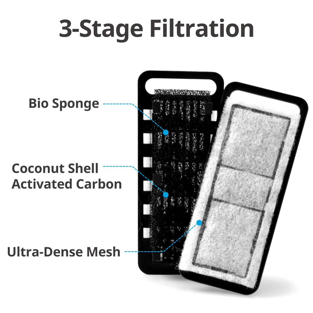 Compatibilidad NICREW con filtro delgado para mantenimiento rápido.