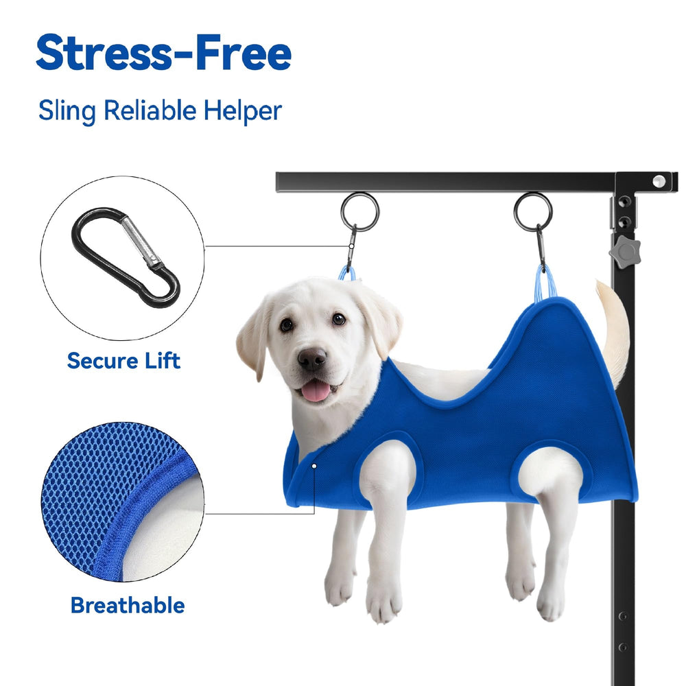 niffgaff hamaca para perros de hasta 30 lb, apoyo cómodo durante limpieza