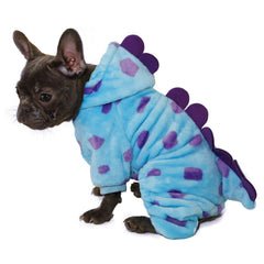 Disfraz dinosaurio de Nigua para perros y gatos pequeños, cómodo para paseos