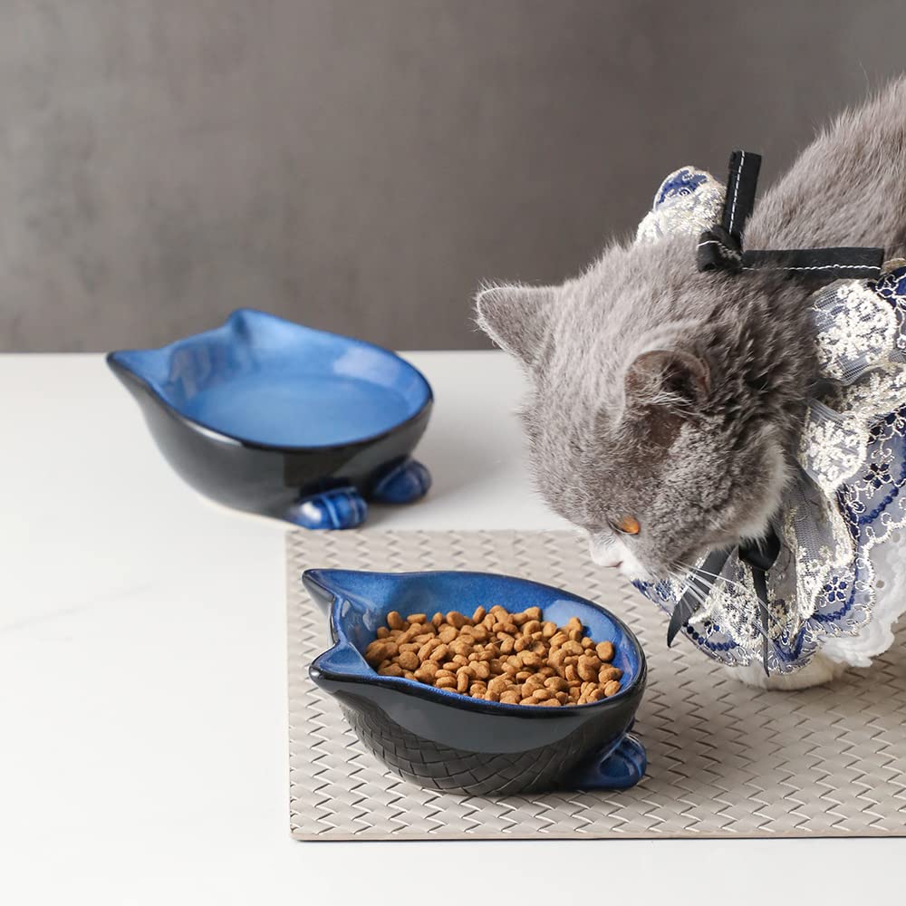 Nihow cuenco cerámico facilita uso diario para comida y agua de tu mascota.