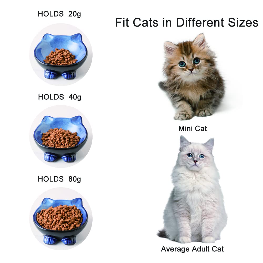 Nihow cuenco apto para gatos y perros ofrece alimento y agua todo el día.