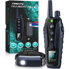 Nikketta collar de entrenamiento con luz para localizar al perro en la noche
