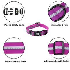 NIMBLE collar ajustable con anilla en D para mayor seguridad.