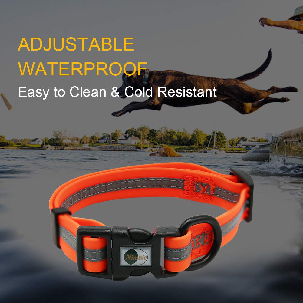 Collar ajustable de NIMBLE en tallas S, M y L para ajuste cómodo