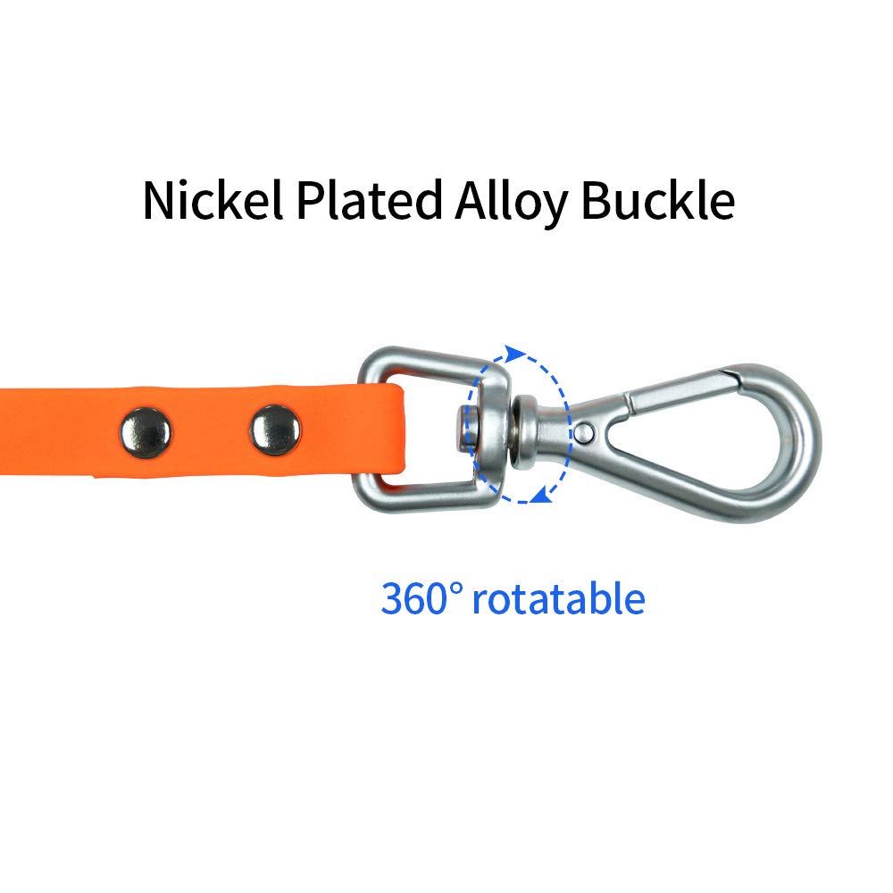 NIMBLE mosquetón giratorio de 360 grados para movimientos suaves y durabilidad.