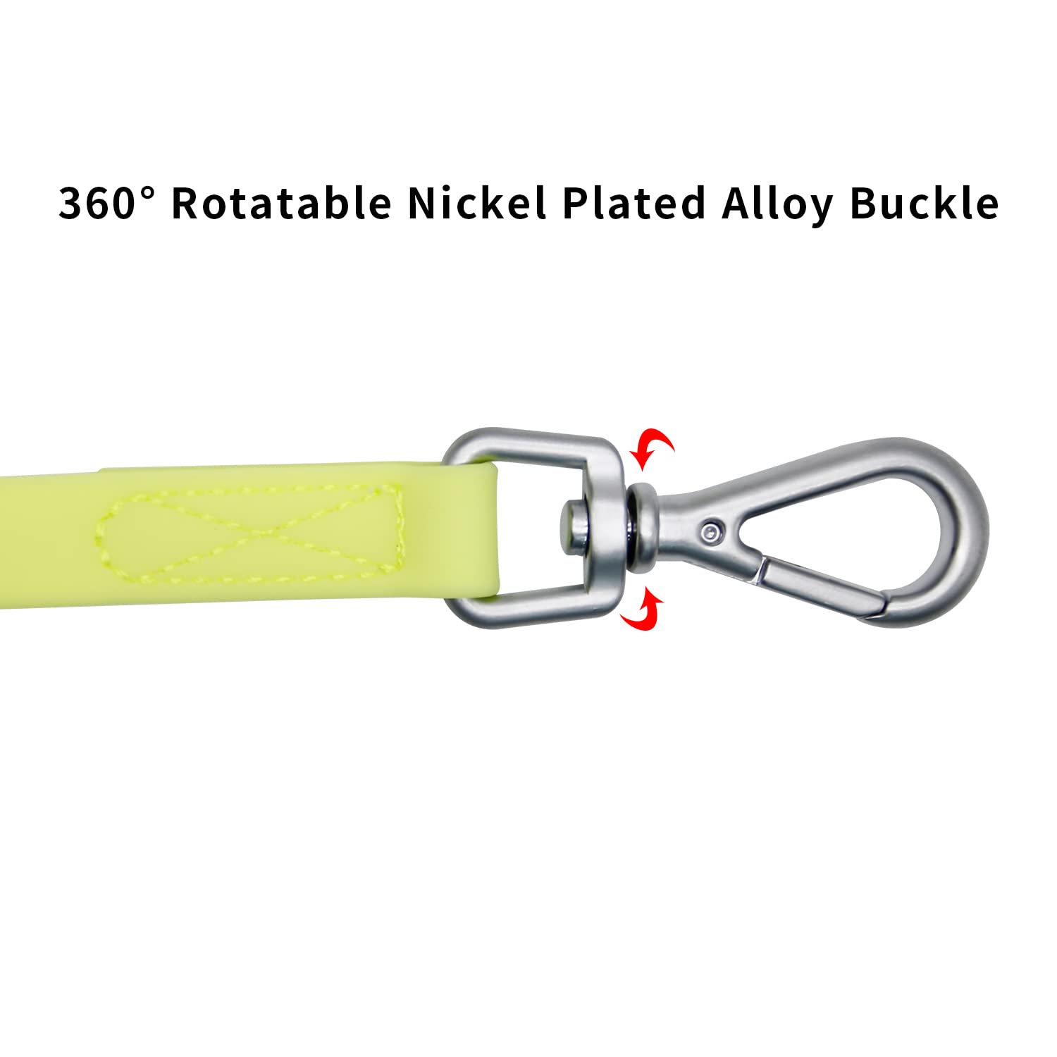 NIMBLE correa de entrenamiento 10 ft amarilla, longitud ajustable para control en paseos