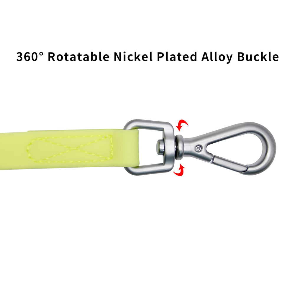 NIMBLE correa de entrenamiento 10 ft amarilla, longitud ajustable para control en paseos