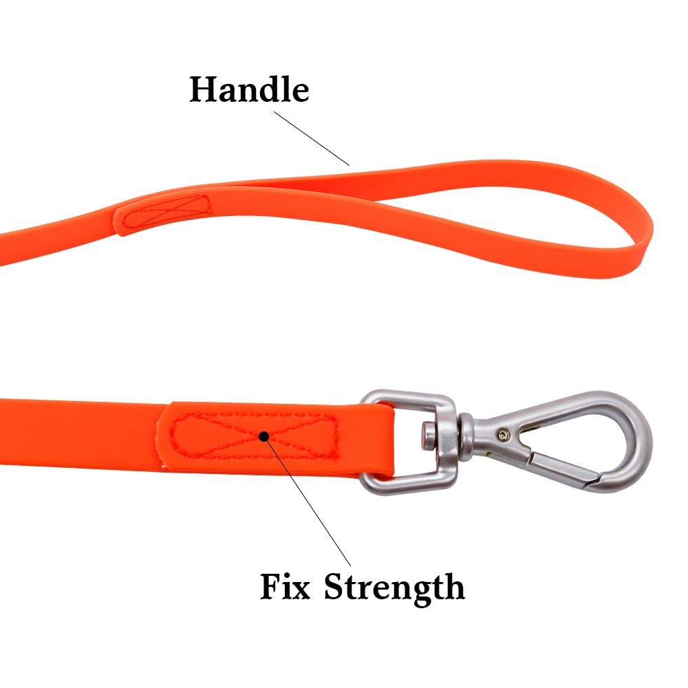 Nimble correa entrenamiento 30 pies naranja ideal para paseos y obediencia
