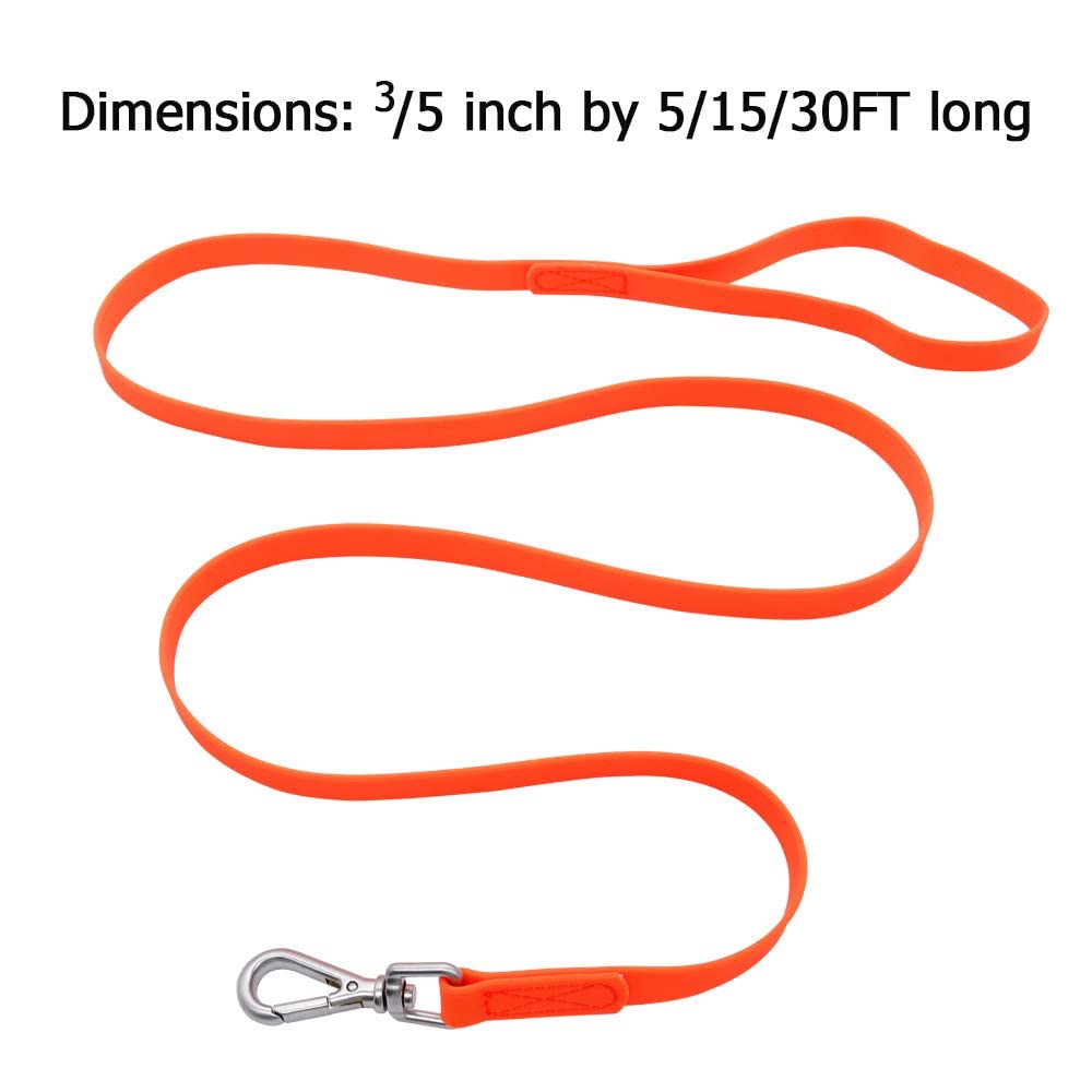 Nimble correa impermeable naranja ideal para exterior y playa