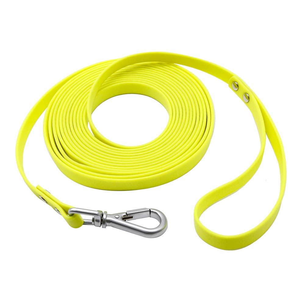 NIMBLE long-dog-leash impermeable para entrenamiento seguro al aire libre.