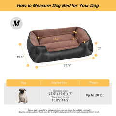 Cama NIRDOG de coral suave para descanso cálido.