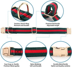 Collar NISIYE con construcción de dos capas para mayor durabilidad.