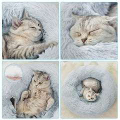 Nisrada cama de peluche suave para descanso acogedor
