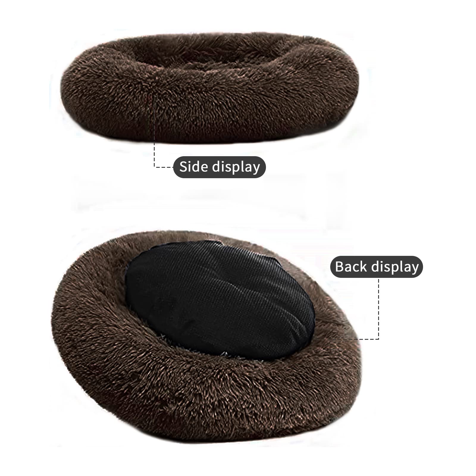 Nisrada cama para perro disponible en 20 o 24 pulgadas para mascotas pequeñas.
