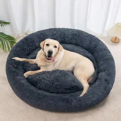 Cama Nisrada para perros redonda y confortable para dormir.