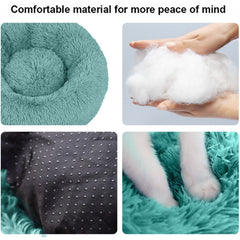 Nisrada cama con relleno PP cotton para descanso cálido y cómodo.