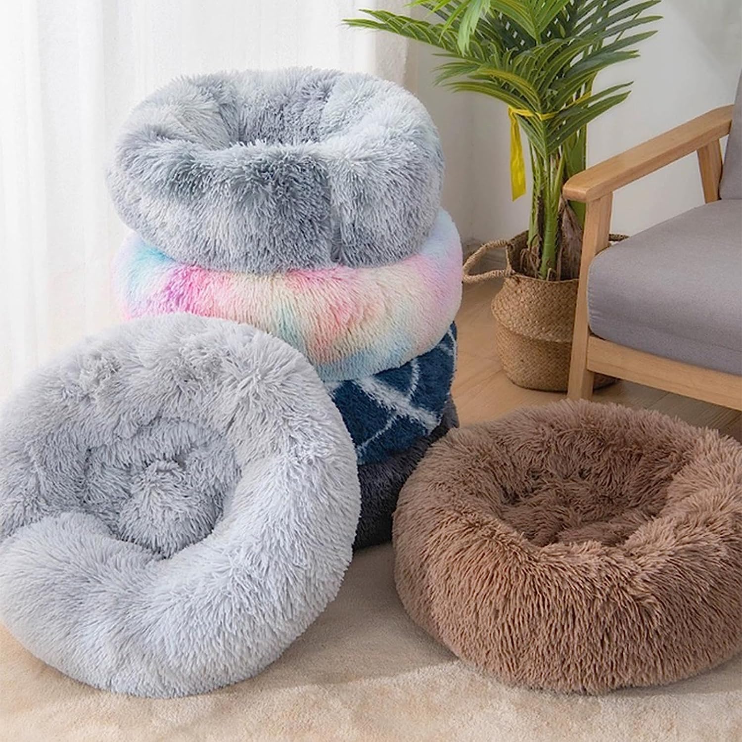 Cama Nisrada útil en invierno, envuelve a la mascota en calor y comodidad.
