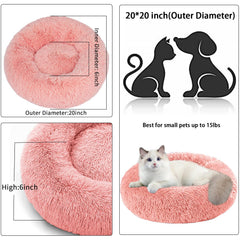 Cama Nisrada relleno PP cotton, acolchado estable para perros pequeños.