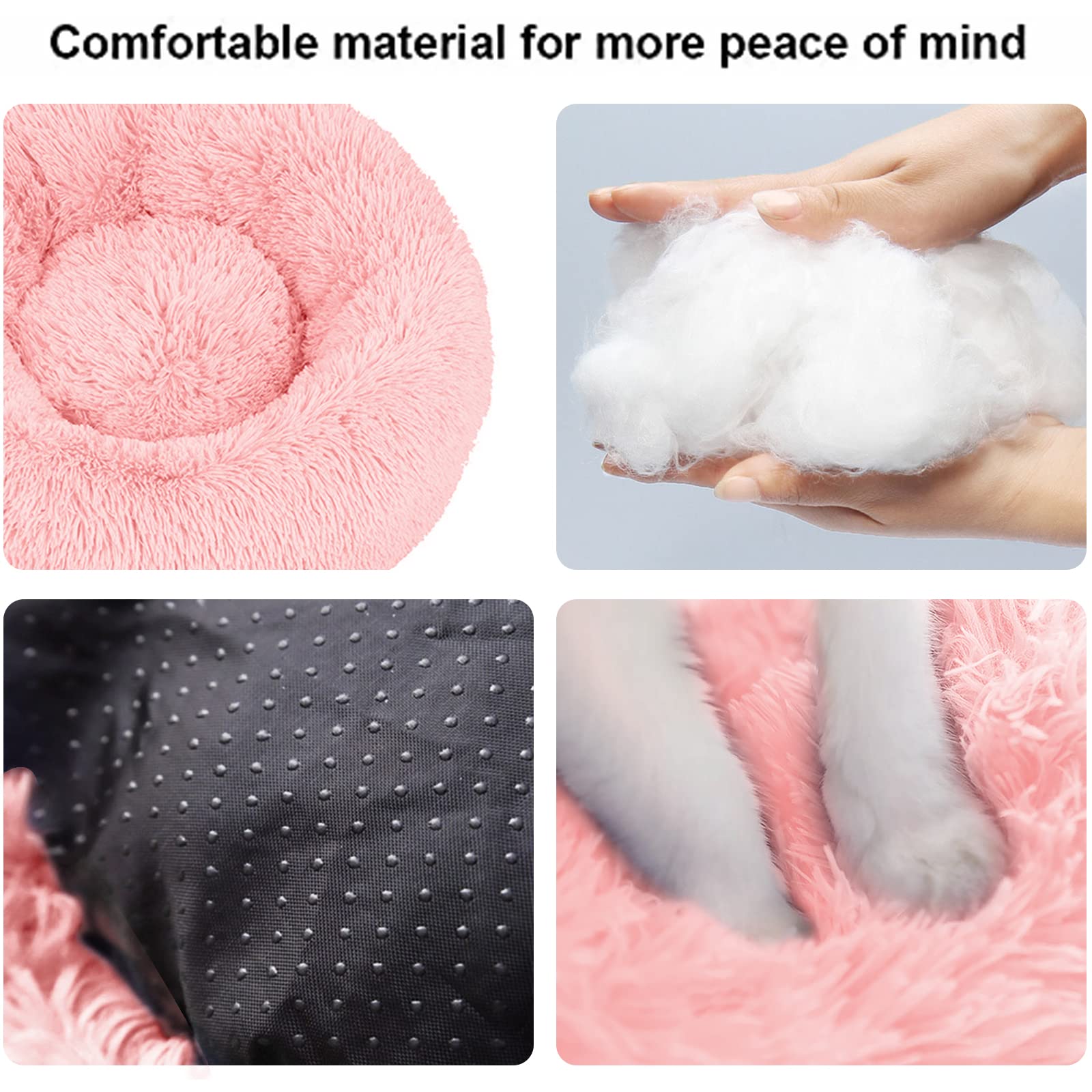 Textura suave Nisrada, ideal para mantener a tu mascota abrigada.