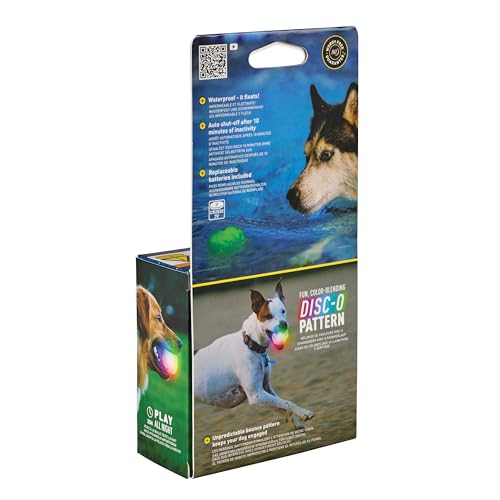 Nite Ize GlowStreak Wild, balón que rebota en direcciones impredecibles.