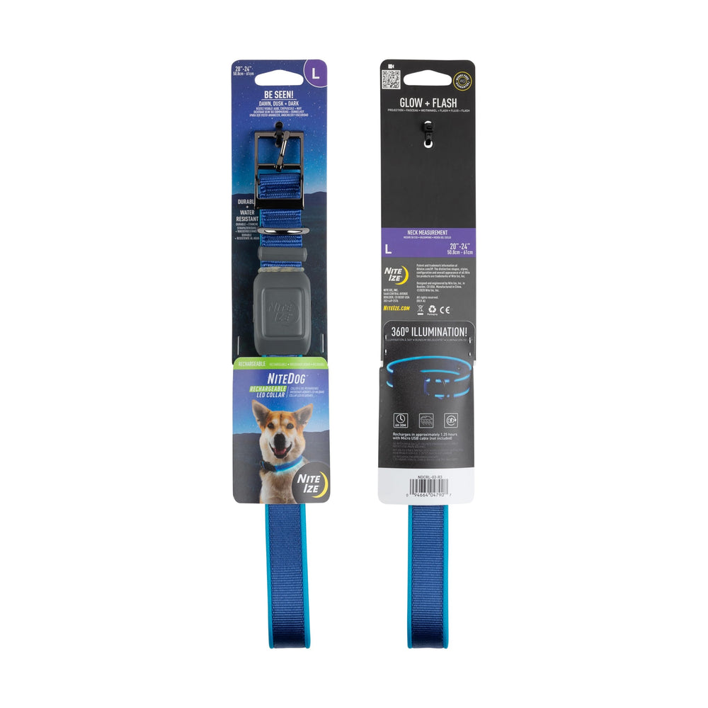 Nite Ize NiteDog collar mejora la seguridad en la oscuridad
